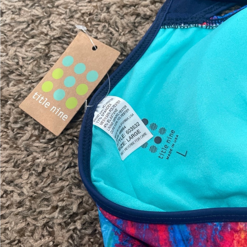 title nine nwt jane bond bundle of bikini and tankini tops large - Picture 6 of 6